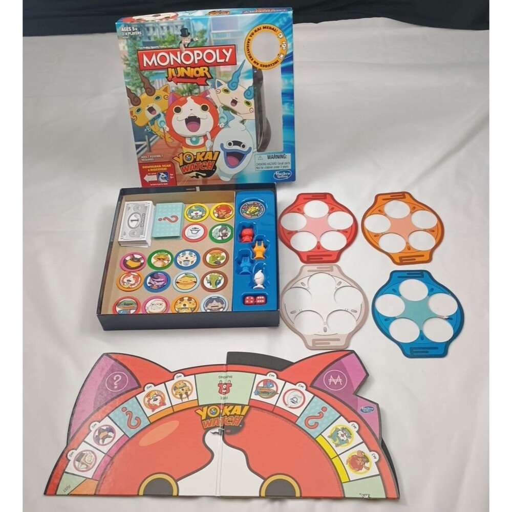 Hasbro Monopoly Junior Hasbro Yo-Kai Watch Edition Exclusive Medal 2015